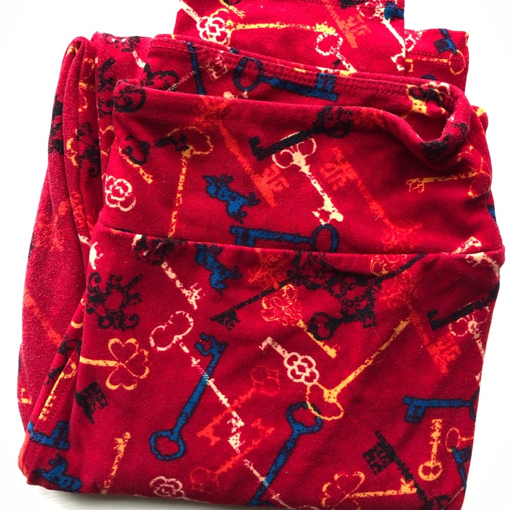 Keys LulaRoe Leggings OS